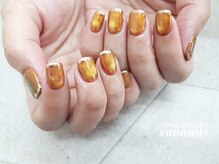サンネイルズ(sun nails)/2本アート+ミラーオプション