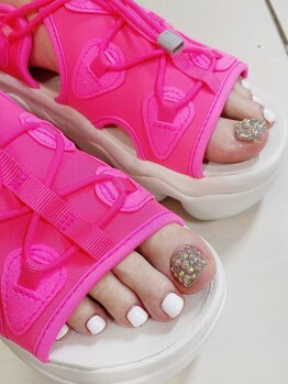 フット ジェル付け放題 ストーン