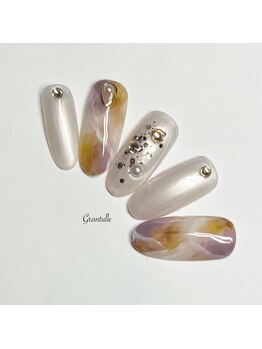 グランチュール(Grantulle)/カラフルニュアンスネイル