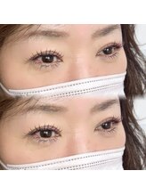 アムール(AMOUR)/ブラウン140本+下まつ毛20本