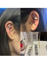 ハチイチゴ アイラッシュ(hachiichigo)/耳ツボジュエリー