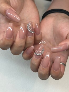 アイユー 千葉(iu.)/ワンカラー+ラインストーン