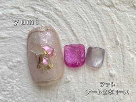 ｙｕｍｉ／フット２本コース