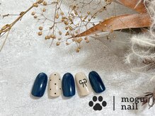 モグネイル(Mogunail)/9.10月定額A /リボンネイル