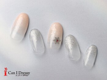 キャンアイドレッシー ヨコハマ元町店(Can I Dressy)/雪の結晶/グラデーション