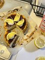 ユノ(Juno)&nbsp;お菓子作り大好きです☆アールグレイバスチー作ってみました♪