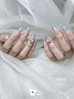 ワイエスサロン(Y‘s Salon)の写真/マグネットフレンチネイル