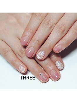 ネイルアンドまつげエクステ専門サロン スリー(THREE)/初回￥5400＋ストーン￥378