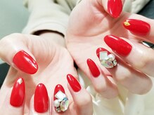 キープ ネイルサロン(KEEP)/ワンポイント～ビジュー風～