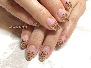 サロン ド メルシー(Salon de MERCI)/ラメグラデーション☆