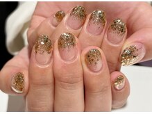 カラン 焼津店(CALIN)/シンプルラメグラデーション