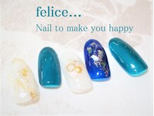 ネイルサロン フェリーチェ 東川口店(Felice)/【定額ネイル】￥7150