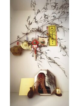 香エン(香en)/玄関はOSAKA感がでております笑