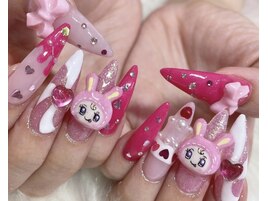 スカルプネイル 3dネイル