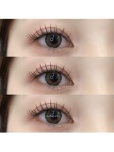 アンドグレース ブロウ 稲沢店/カラーエクステ