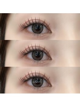 アンドグレース ブロウ 稲沢店/カラーエクステ