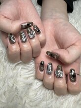 レディスペネイル ノマエ 名駅店(Redispe nail nomae)/チェックネイル