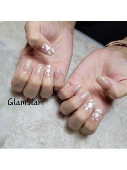 グラムスラム 福島店(GLAMSLAM)/ハートネイル♪