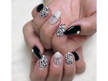 ヒトミネイルズ(Hitomi Nails)/ツイードネイル