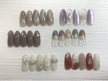 スター(STAR)の写真/《デザイン多数ご用意あり◎》毎月サンプルデザインを追加！持ち込みよりお安く、お得なコースをご用意♪