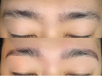 メメ バイ メルク(meme by merc)/メンズ眉毛/アイブロウ/間引き