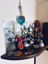 蓬治療所/世界から集まったお土産など