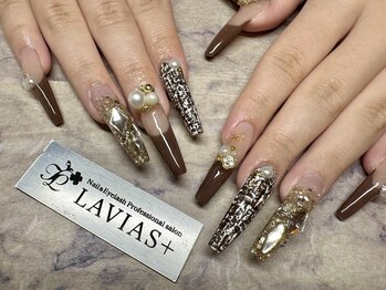 ラヴィアスプラス(LAVIAS+)の写真/全メニュー付替オフ無料の安心設計！丁寧な施術で理想の指先を叶えよう◎