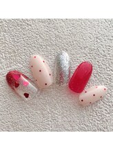 ネイルサロン アリイ(Alii)/バレンタイン定額デザイン