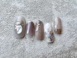 5月定額　シェルネイル