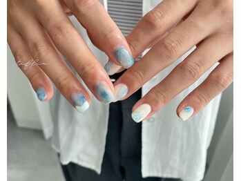 ネイルサロン ティフィン(tiffin)/～ぷっくり夏ネイル～