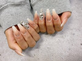 埋め尽くしネイル