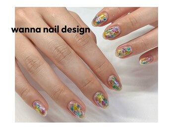 【定額B】秋冬キラッとネイル