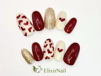 エリクサーネイル 渋谷(Elixir Nail)/定額aシンプル/クーポン使用