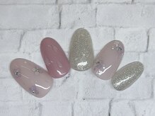 アルセア 上野御徒町店(Alcea)/梅雨ネイル　あじさい　