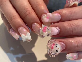 シェリーラメール 原宿店(cherie la mer)/ピンクネイル