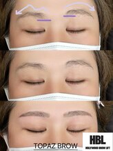 トパーズブロウ 宇都宮平松店(TOPAZ BROW)/HBL×美眉wax
