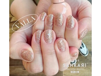 サンカリネイル バイ ヴァラ イオンモール新居浜店(sankari nail by VALLA)/韓国発VALLANAILラメ