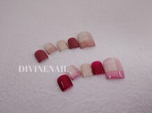 ディバイン ネイルズ(DIVINE NAILS)/フット・デザイン定額