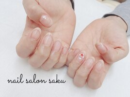 フレンチ+くまサンタ