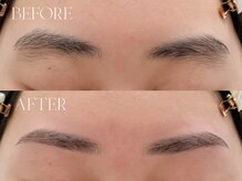 アイブロウドット 新越谷店(iBROW.)/美眉スタイリング before→after