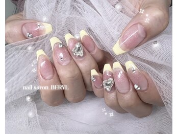 ベリル 麻布十番店(BERYL)の写真/深爪さんでも可能◎ジェルチップで理想の長さに♪美フォルムに導くネイルサロン！