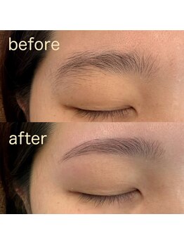 エヌズアイブロウ(N's Eyebrow)の写真/【マンツーマン施術】プライベート眉毛サロン♪ご褒美タイムは人目を気にせずゆったり落ち着いた空間で♪