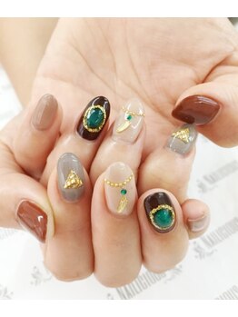 ネイリシャス(NAILICIOUS)/秋カラーネイル