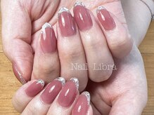 ネイルリブラ(Nail Libra)/ガラスフレンチネイル