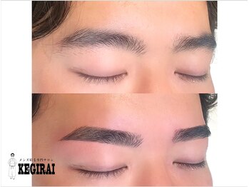 ケギライ アイブロウ 池袋店(kegirai)/眉毛/メンズ/眉毛サロン/kegirai