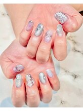 ビーメルシー 天満橋(bea.merci)/紫陽花ネイル