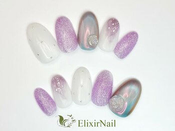 エリクサーネイル 池袋(Elixir Nail)/定額b カジュアル/クーポン使用