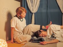 島野ん家/足心流(僧帽筋)