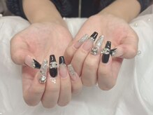 ザ ネイル(The Nail)/ストーン盛り/派手ネイル/韓国風