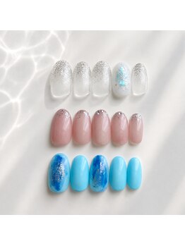 フローラ 北仙台店(Flora)/2026年7月の季節の定額ネイル